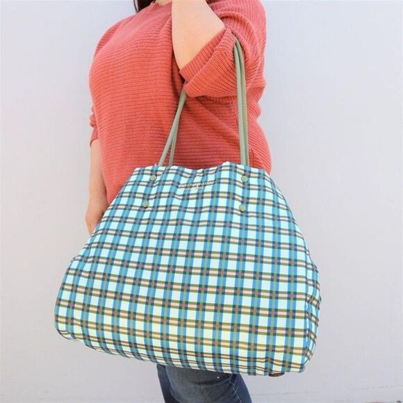 NWT Kate Spade EVERYTHING PUFFY DOT Large Tote Seaform Checker - Picture 5 of 12